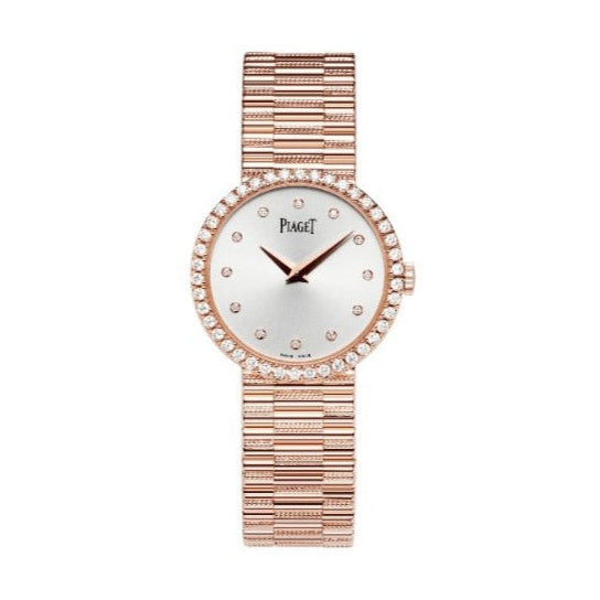 Traditional 18Kt Rose Gold 26Mm Ladies Watch